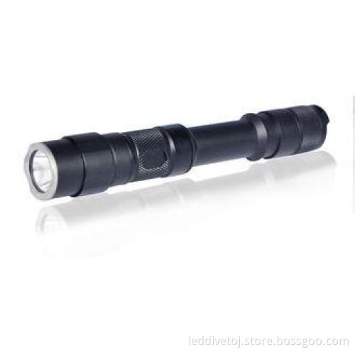Aluminum Alloy police Rechargeable Tactical Flashlight for